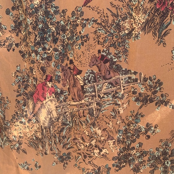 Vintage Charter Club by Jane Justin Rayon skirt size 14 - Picture 2 of 8